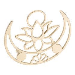 Ручка скоба KKP-1022-C25 цвет матовое золото длина 119 мм, крепление 64 мм