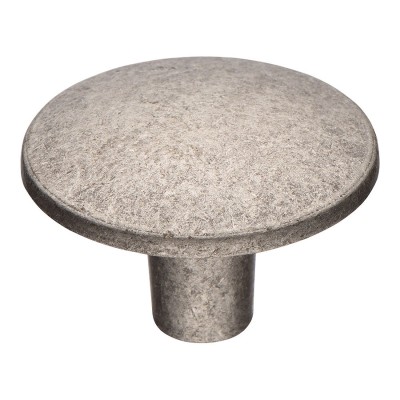 Ручка кнопка круглая ORKIDE-80 цвет старое серебро диаметр 30 мм Ручка кнопка круглая ORKIDE-80 цвет старое серебро диаметр 30 мм