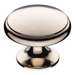 Ручка классика кнопка круглая RANA-51 цвет глянцевый никель диаметр 35 мм 