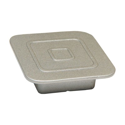 Ручка кнопка Retro 60-18 цвет матовый хром ширина 60 мм