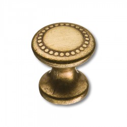 Ручка классика кнопка 03.0100.B цвет античная бронза диаметр 20 мм 