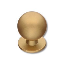 Ручка классика кнопка 1116.0025.126 цвет матовое золото диаметр 25 мм
