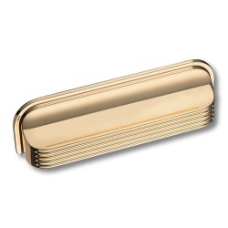 Ручка классика раковина 1169 096MP11 цвет глянцевое золото длина 140 мм