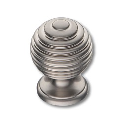 Ручка классика кнопка 15.030.29 цвет никель сатинированный диаметр 30 мм