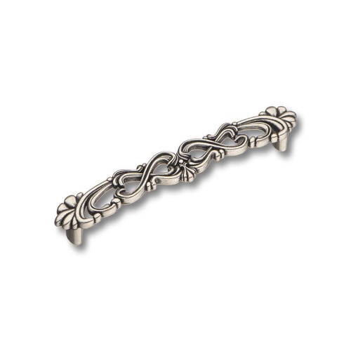 Ручка скоба 15.070.128.16 цвет античное серебро длина 151 мм, крепление 128 мм 