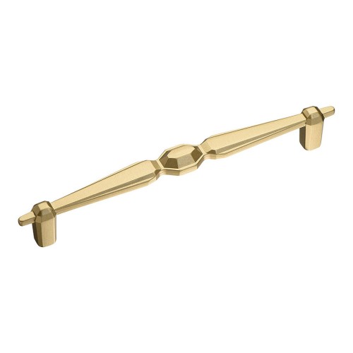 Ручка скоба 15.079.160.36 цвет сатинированная латунь длина 190 мм, крепление 160 мм 