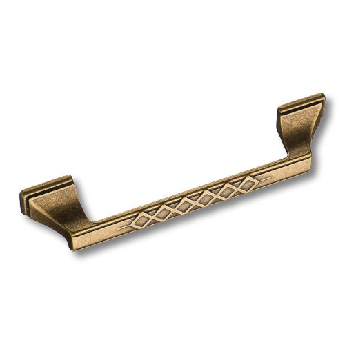 Ручка скоба 15.127.128.12 цвет античная бронза длина 160 мм, крепление 128 мм 