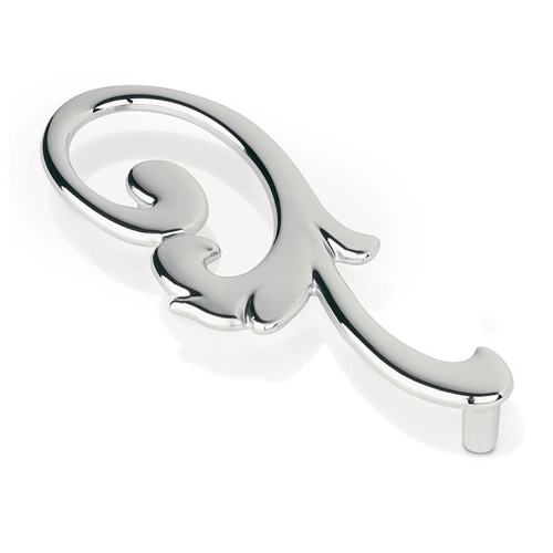 Ручка скоба 15.141.01.07 right цвет глянцевый хром длина 134 мм, крепление 96 мм 