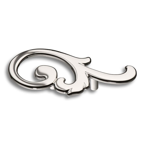 Ручка скоба 15.141.02.07 right цвет глянцевый хром длина 110 мм, крепление 32 мм