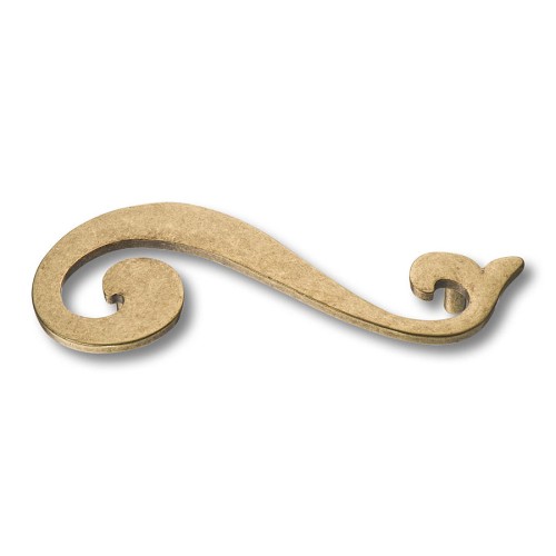 Ручка скоба 15.186.96.12 right цвет античная бронза длина 145 мм, крепление 96 мм 