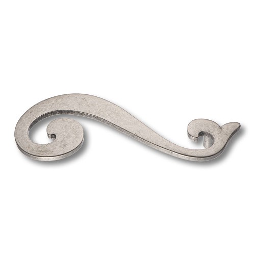 Ручка скоба 15.186.96.16 right цвет античное серебро длина 145 мм, крепление 96 мм
