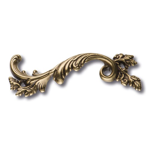 Ручка скоба 15.216.64.12 left цвет античная бронза длина 100 мм, крепление 64 мм