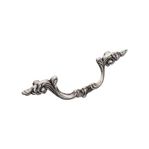 Ручка скоба 15.231.64.16 цвет античное серебро длина 95 мм, крепление 64 мм