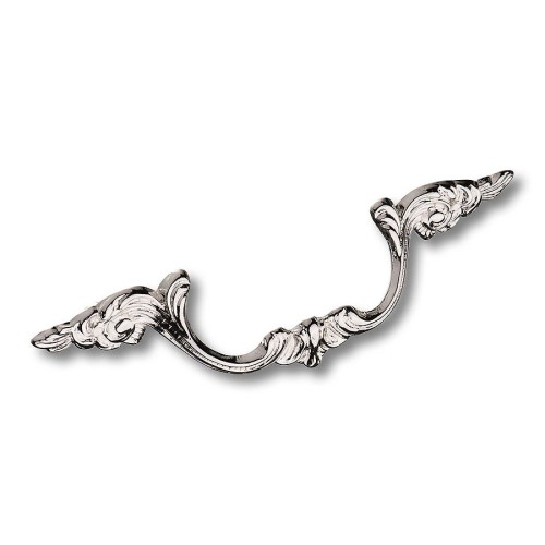 Ручка скоба 15.231.96.15 цвет глянцевое серебро длина 133 мм, крепление 96 мм