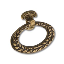 Ручка классика кольцо 15.259.02.12 цвет античная бронза ширина 70 мм