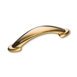 Ручка классика скоба 15.272.64.19 цвет глянцевое золото 24К длина 88 мм 