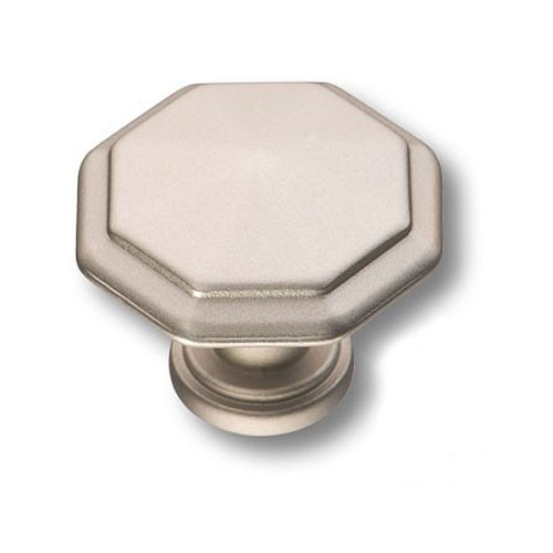 Ручка кнопка 15.309.01.06 цвет жемчужный никель диаметр 36 мм 