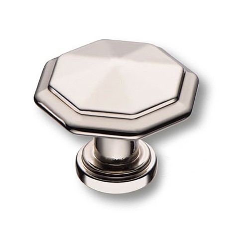 Ручка кнопка 15.309.01.42 цвет глянцевый никель диаметр 36 мм 