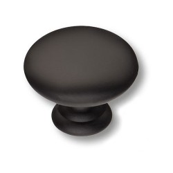 Ручка классика кнопка круглая 15.324.30.09 цвет черный матовый диаметр 30 мм