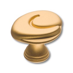 Ручка классика кнопка 15.347.00.40 цвет флорентийское золото ширина 35 мм