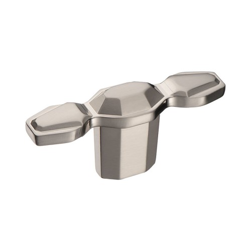 Ручка кнопка 15.379.60.29 цвет сатинированный никель ширина 65 мм