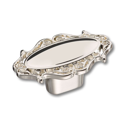 Ручка кнопка 15.381.00.15 цвет глянцевое серебро длина 61 мм Ручка кнопка 15.381.00.15 цвет глянцевое серебро длина 61 мм