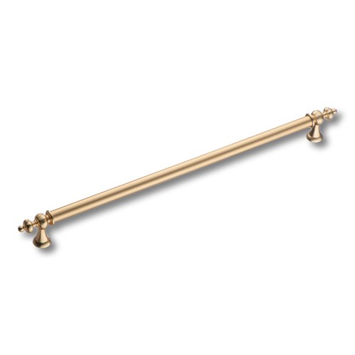 Ручка рейлинг 1670-61-320-052 цвет матовое золото длина 370 мм, крепление 320 мм 