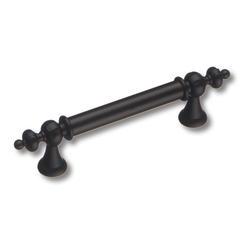 Ручка рейлинг 1670-85-96-052 цвет черный матовый длина 145 мм, крепление 96 мм 