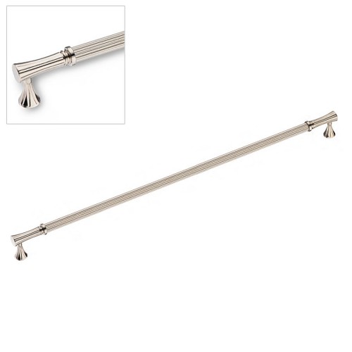 Ручка скоба 2202-51-480-053 цвет глянцевый никель длина 497 мм, крепление 480 мм 