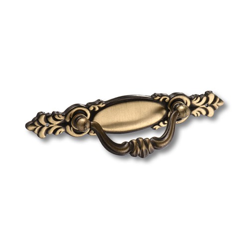 Ручка скоба 2218.0064.001 цвет античная бронза 110 мм, крепление 64 мм