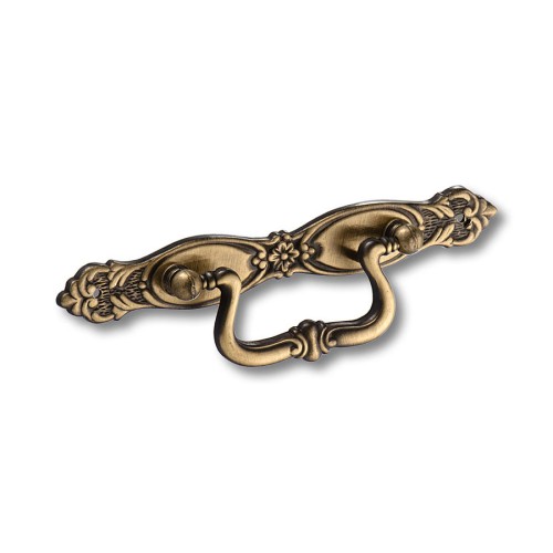 Ручка скоба 2293.0064.001 цвет античная бронза длина 125 мм, крепление 64 мм