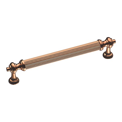 Ручка рейлинг 2512-008-128 цвет медный длина 146 мм, крепление 128 мм