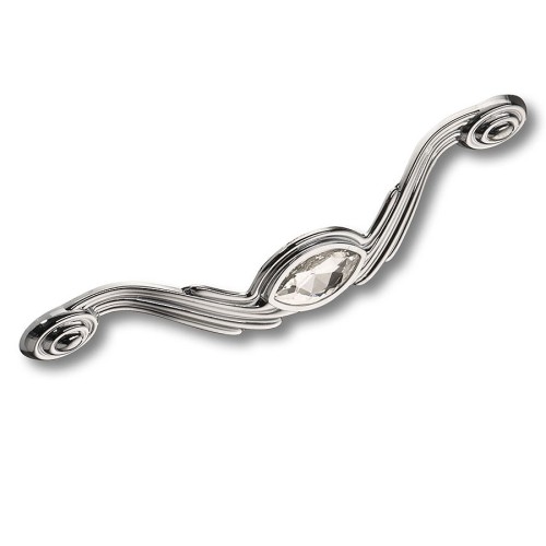 Ручка скоба 275-160-Chrome цвет глянцевый хром кристалл длина 189 мм, крепление 160 мм