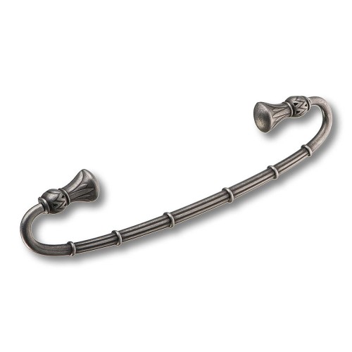 Ручка скоба 327128MP14 цвет старое серебро длина 226 мм, крепление 128 мм