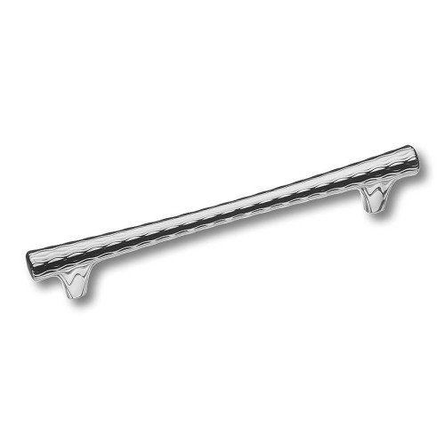 Ручка скоба 363128MP02 цвет глянцевый хром длина 166 мм, крепление 128 мм