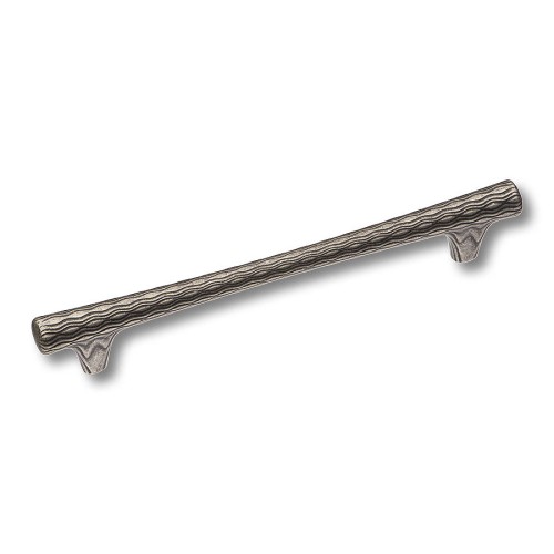 Ручка скоба 363128MP14 цвет старое серебро длина 166 мм, крепление 128 мм