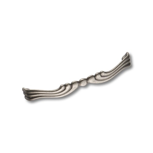 Ручка скоба 4365 0128 OSM цвет античное серебро длина 140 мм, крепление 128 мм