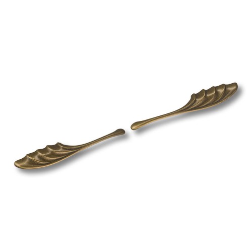 Ручка скоба 4390 0192 MVB-MVB цвет античная бронза длина 208 мм, крепление 192 мм (комплект левая + правая)