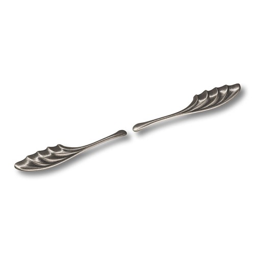 Ручка скоба 4390 0192 OSM-OSM цвет старое серебро длина 208 мм, крепление 192 мм (комплект левая + правая) 