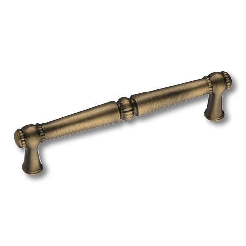 Ручка скоба 4457 0128 ABM цвет состаренная латунь длина 149 мм, крепление 128 мм