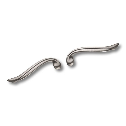 Ручка скоба 4460 0128 OSM-OSM цвет старое серебро длина 153 мм, крепление 128 мм (комплект левая + правая)