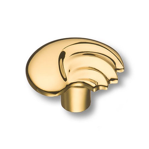 Ручка кнопка 4475 0008 GL цвет глянцевое золото ширина 45 мм 