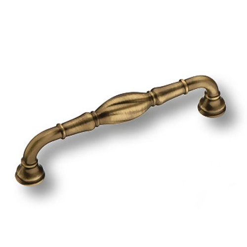 Ручка скоба 4477 0128 ABM цвет состаренная латунь длина 147 мм, крепление 128 мм