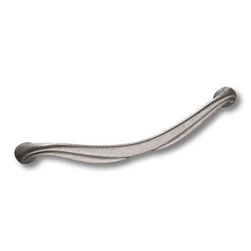Ручка скоба 4480 0160 OSM цвет старое серебро длина 177 мм, крепление 160 мм