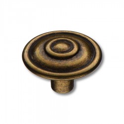 Ручка классика кнопка 4516-22 цвет старая бронза диаметр 33 мм
