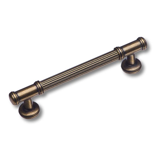 Ручка скоба 4665 0128 AVM-AVM цвет античная бронза длина 165 мм, крепление 128 мм