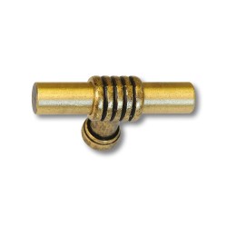 Ручка классика кнопка 47105-22 цвет античная бронза длина 50 мм