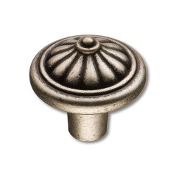 Ручка классика кнопка 478025MP14 цвет античное серебро диаметр 31 мм