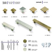 Ручка классика скоба 4949-22 цвет старая бронза длина 150 мм