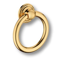Ручка классика кольцо 4969 155MP11 цвет глянцевое золото диаметр 74 мм 